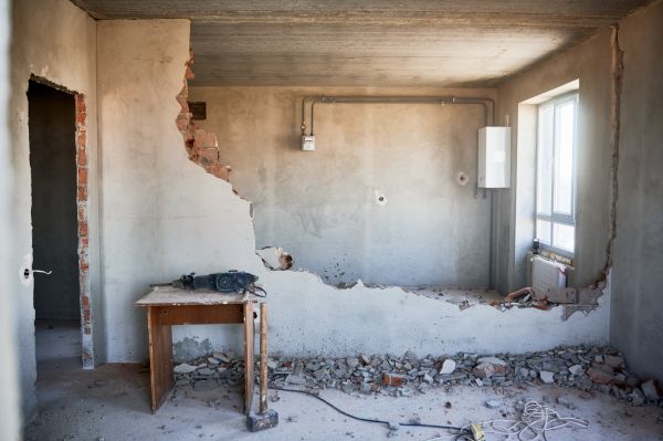Wall Demolition in Lewisville