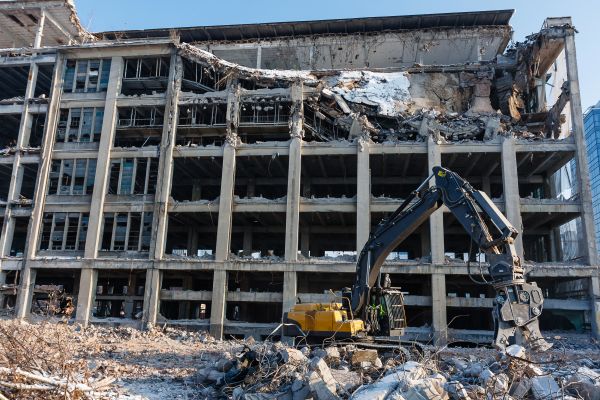 Commercial Building Demolition in Lewisville