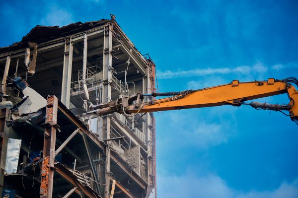 Factory Demolition in Lewisville