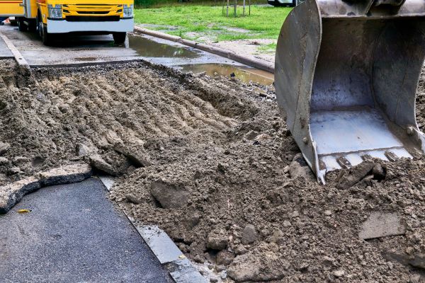 Blacktop Removal in Lewisville