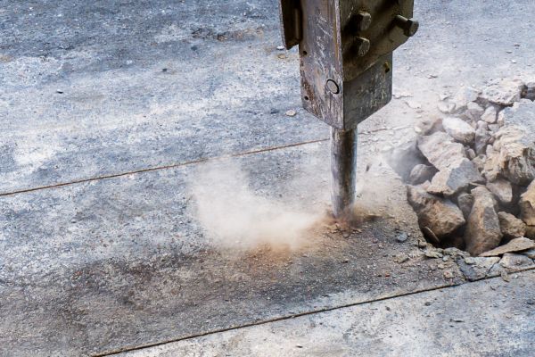 Concrete Patio Removal in Lewisville