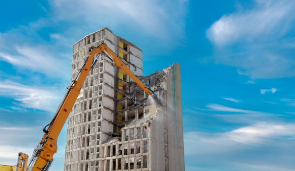 Commercial Building Removal in Lewisville