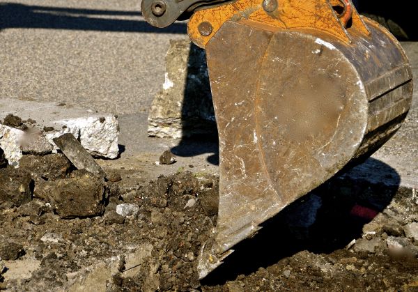 Cement Pad Demolition in Lewisville