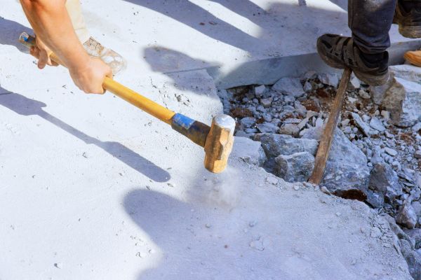 Concrete Pavement Demolition in Lewisville