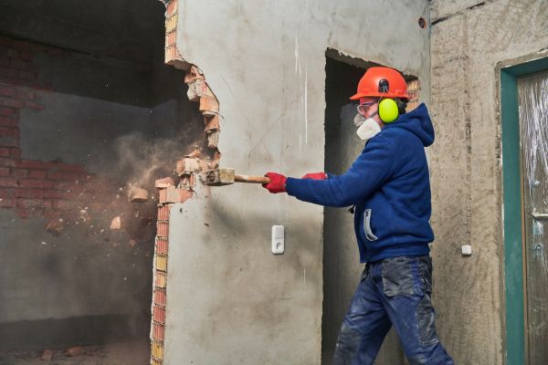 Concrete Wall Demolition in Lewisville