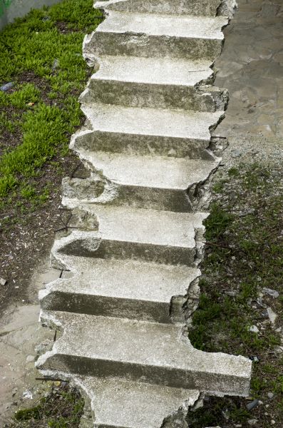 Concrete Steps Demolition in Lewisville