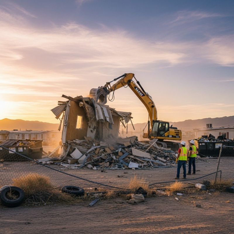 Mobile Home Demolition
